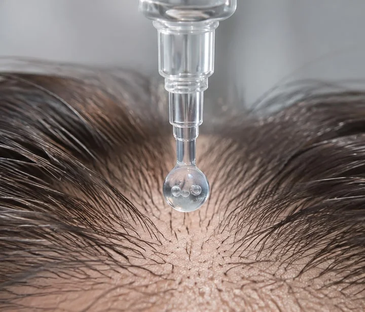 Exosome scalp application
