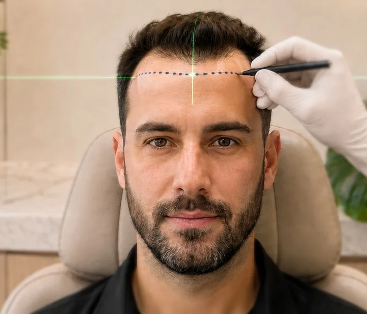 Follicle implantation during a hair transplant